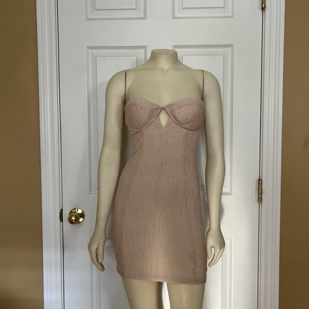 Princess Polly mini dress cream